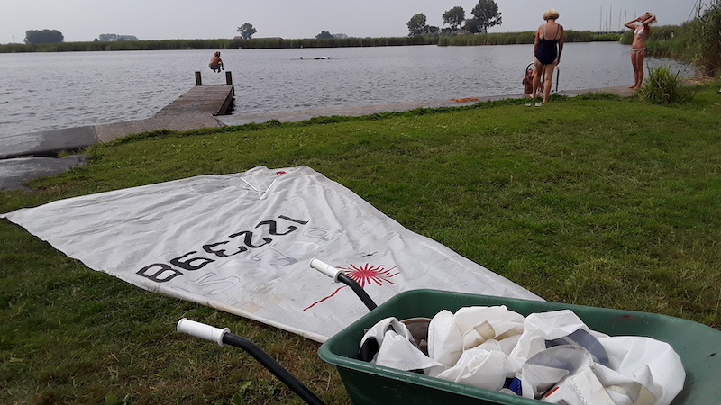zeilen wassen